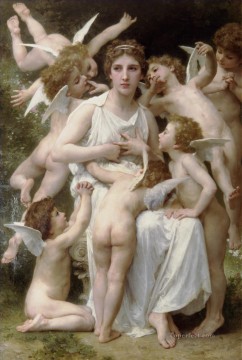  angel - Ángel Lassaut William Adolphe Bouguereau desnudo